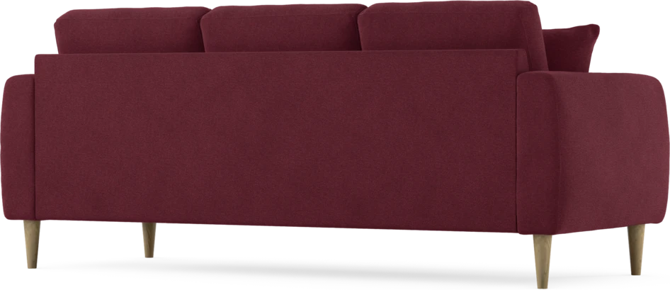 Eden - 3-sits soffa - Röd