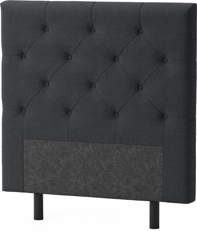 Delux Pikerad Låg - Sänggavel, 90-210 cm
