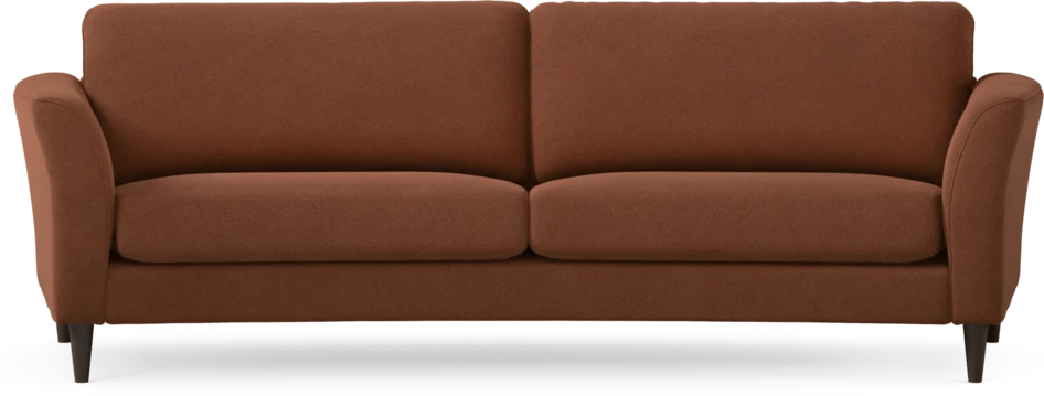 Bridge - 3-sits soffa svängd - Orange