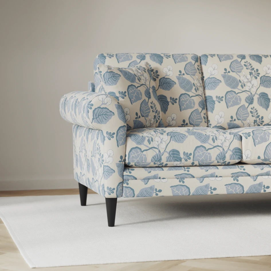 Eden - 3-sits soffa med schäslong vänster och divan höger - Flerfärgad
