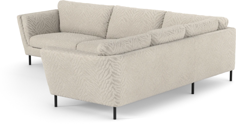 Madison Lux - Hörnsoffa 3+2-sits, hörn 1 - Vit