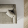 Eden - 3-sits soffa med divan vänster och schäslong höger - Grå