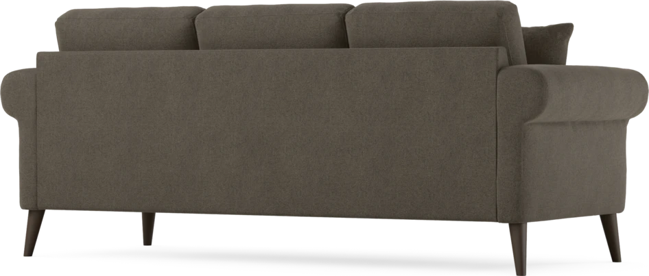 Eden - 3-sits soffa - Brun