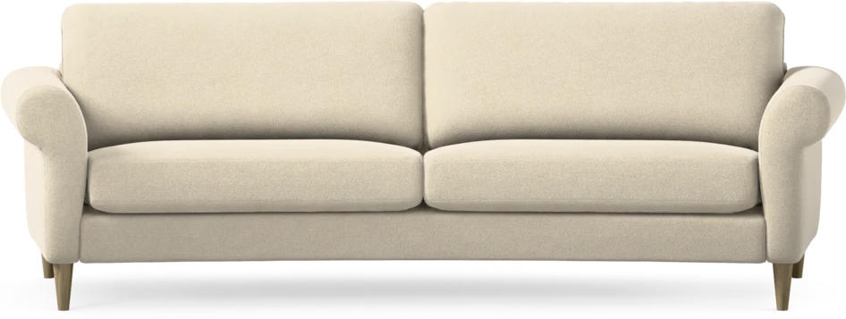 Bridge - 3-sits soffa svängd - Beige