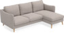 Madison - 2-sits soffa med schäslong höger - Beige