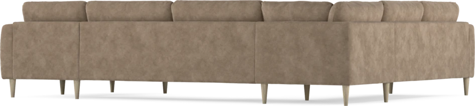 Bridge - Hörnsoffa, 2+3-sits med schäslong höger - Beige