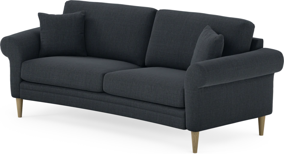 Eden - 2,5-sits soffa svängd - Blå