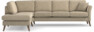 Eden - 3-sits soffa med divan - Beige