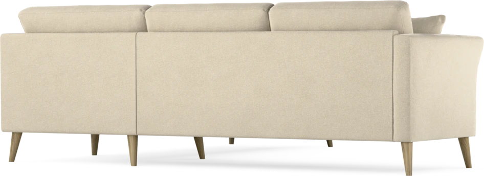 Eden - Hörnsoffa, 2,5+2,5-sits - Beige