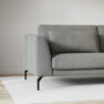 Willow - 3-sits soffa med divan vänster, fast klädsel - Grå