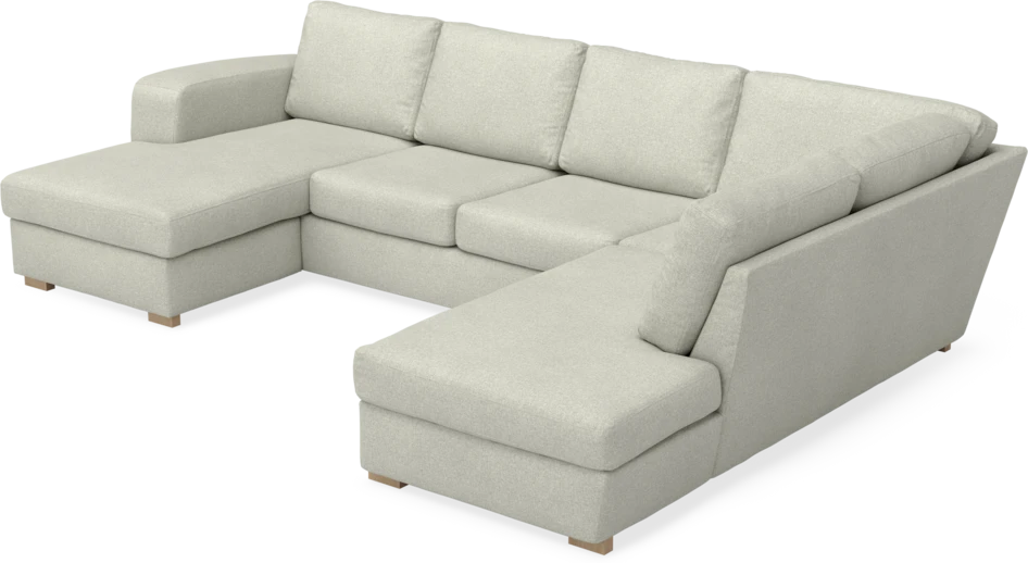 Friday - 3-sits soffa med schäslong vänster och divan höger - Beige