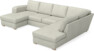 Friday - 3-sits soffa med schäslong vänster och divan höger - Beige