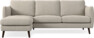 Madison Lux - 2-sits soffa med schäslong vänster - Beige