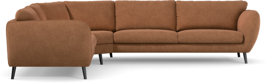 Madison Lux - Hörnsoffa 2+3-sits, hörn 2 - Orange