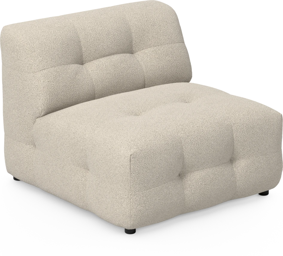 Bella - 1-sits utan armstöd - Beige