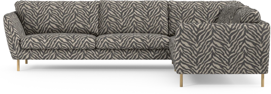Madison Lux - Hörnsoffa 3+2-sits, hörn 1 - Svart