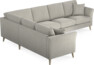 Eden - Hörnsoffa, 2+3-sits - Grå