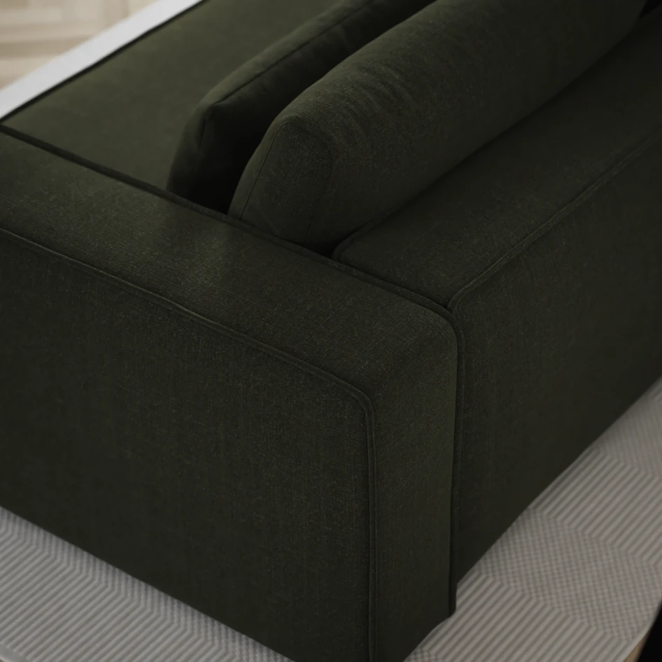 Ide - Bäddsoffa 3-sits - Grön