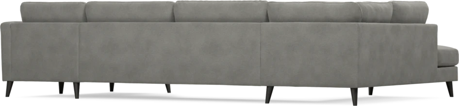 Bridge - 3-sits soffa med divan vänster och schäslong höger - Grå