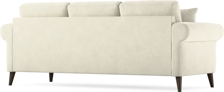 Eden - 3-sits soffa - Vit
