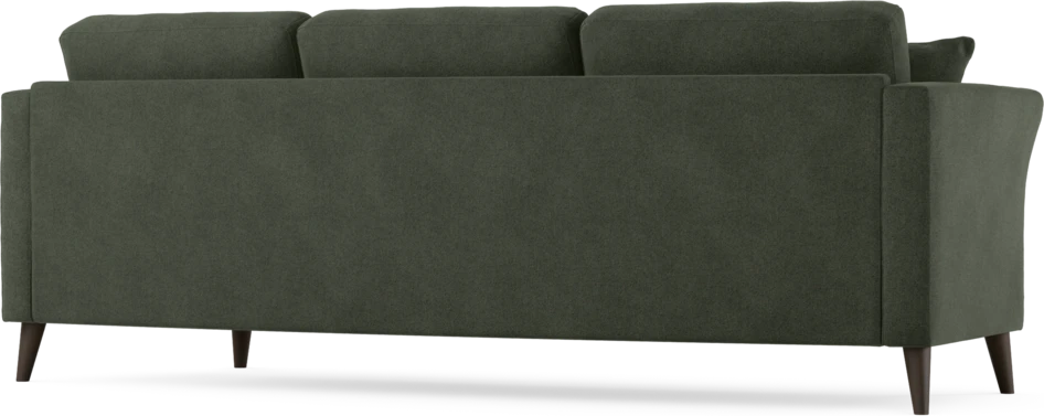 Eden - 3-sits soffa svängd - Grön