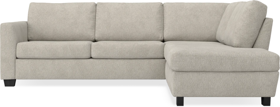 Friday - 2,5-sits soffa med divan höger - Beige