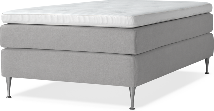 Delux Sense - Kontinentalsäng, enkelsäng 120 cm med bäddmadrass