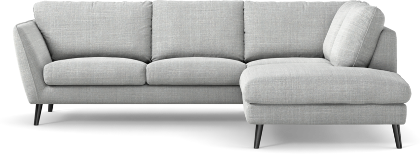 Madison Lux - 2-sits soffa med divan höger - Grå