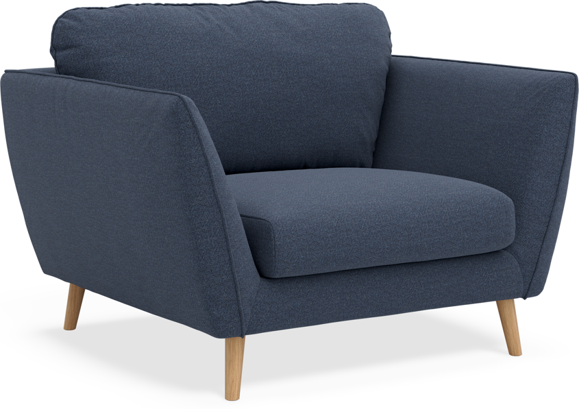 Madison Lux - Fåtölj, 70 cm - Blå
