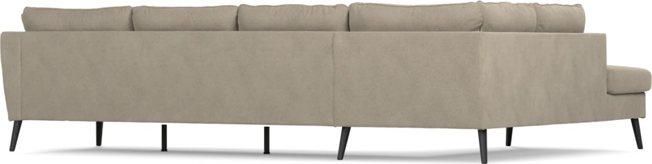 County - 3-sits soffa med divan vänster - Beige