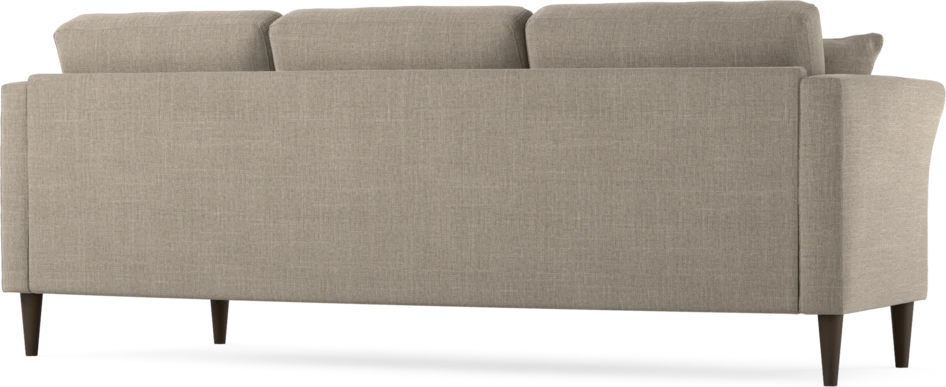 Eden - 3-sits soffa svängd - Beige