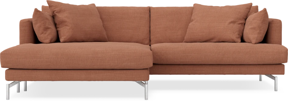 Harper - 4-sits med schäslong XL vänster - Orange