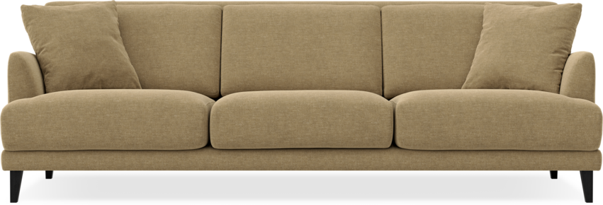 Macy Lux - 3-sits soffa XL - Brun