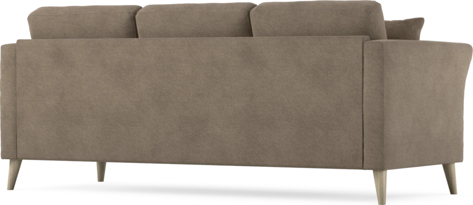 Eden - 3-sits soffa - Brun