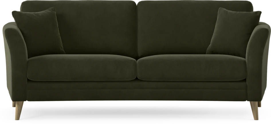 Eden - 2,5-sits soffa svängd - Grön