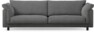 Cherrie - 4-sits soffa, fast klädsel - Grå