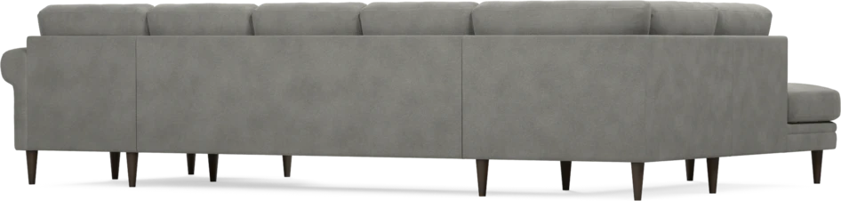 Eden - 3-sits soffa med divan vänster och schäslong höger - Grå