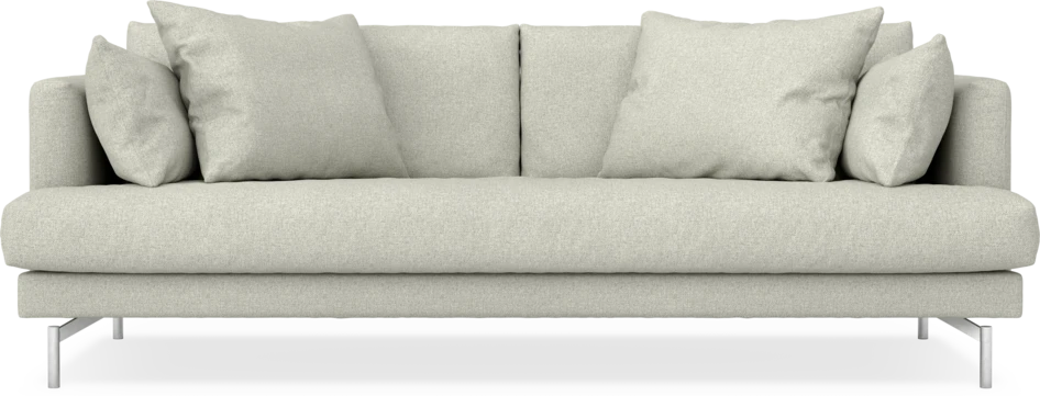 Harper - 3-sits soffa, hel dyna - Beige