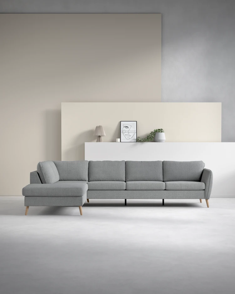 County - 3-sits soffa med divan vänster - inspiration