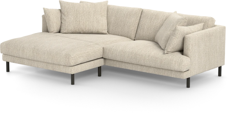 Harper - 4-sits med schäslong XL vänster - Beige