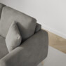 Eden - Hörnsoffa, 2+3-sits - Grå