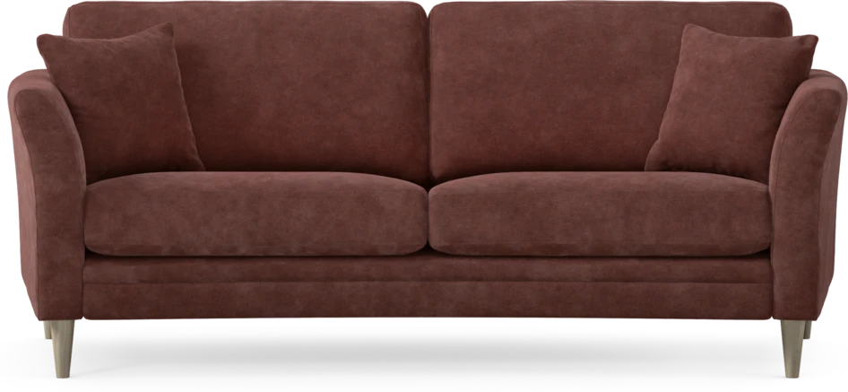 Eden - 2,5-sits soffa svängd - Röd