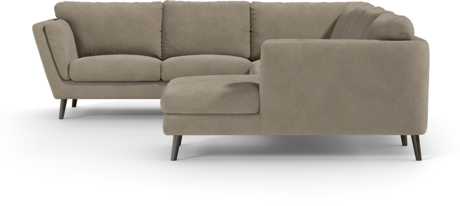 Madison Lux - Hörnsoffa med schäslong höger - Beige