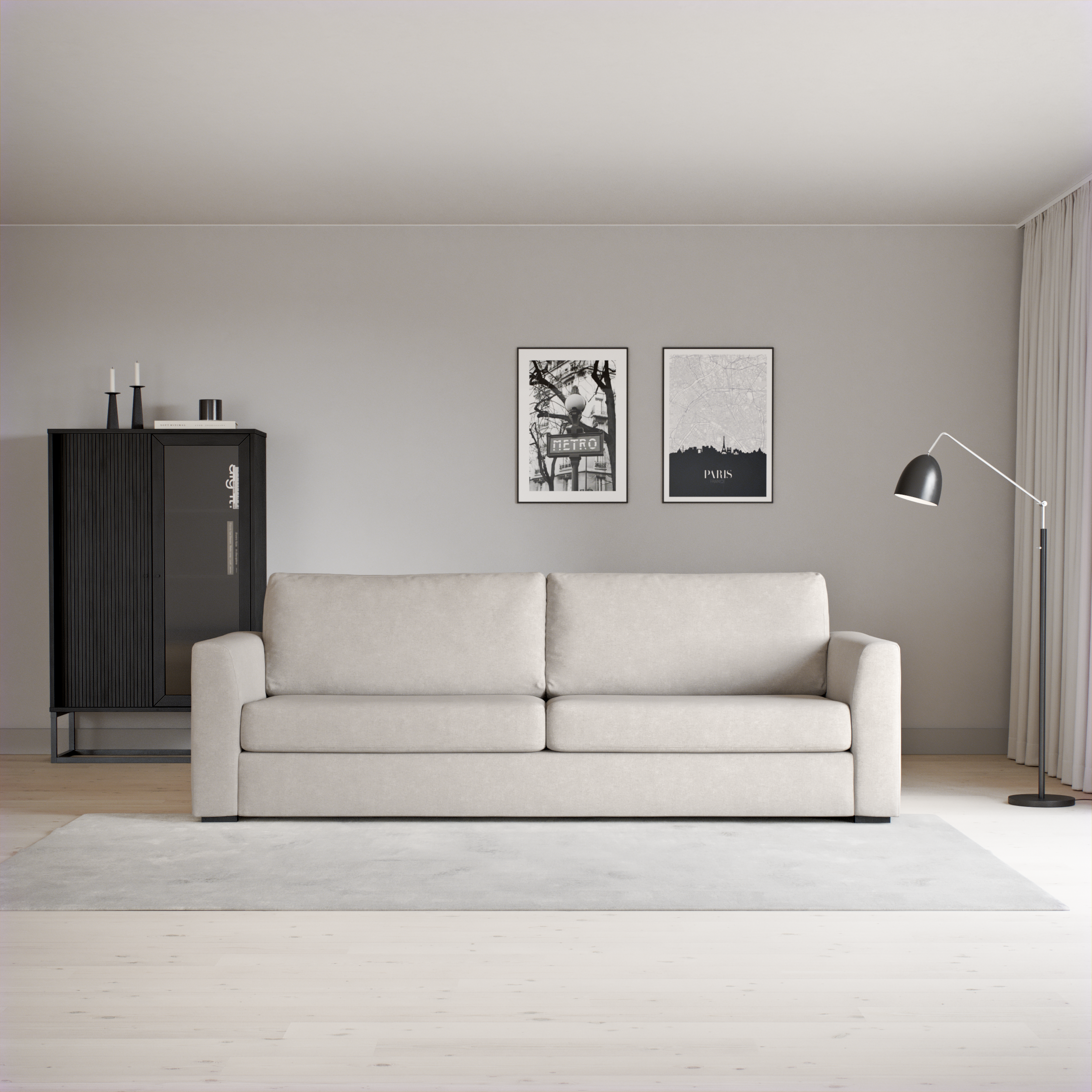 Friday - 3-sits soffa - inspiration