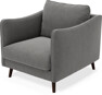 Madison Lux - Fåtölj, 70 cm - Grå