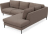 Madison - 2-sits soffa med divan höger - Brun