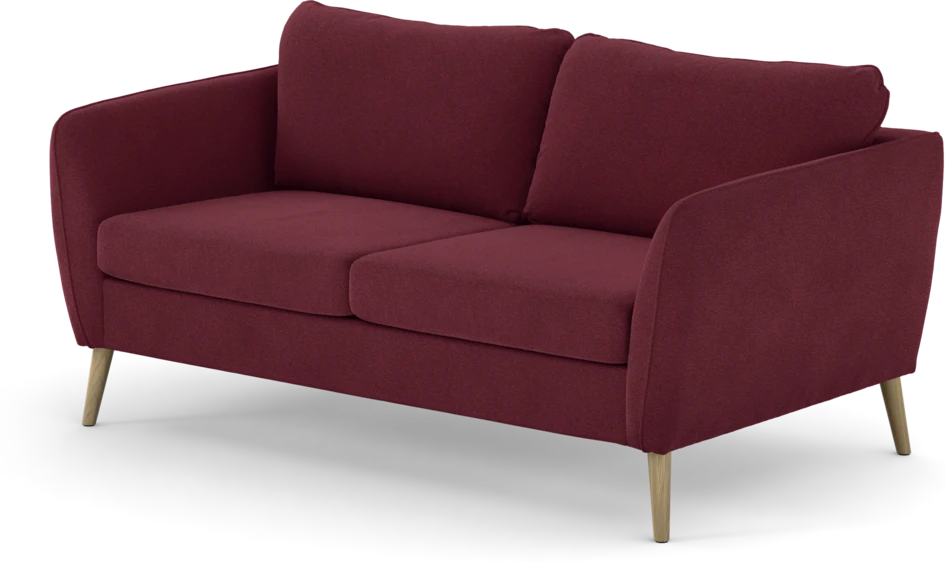 County - 2-sits soffa - Röd