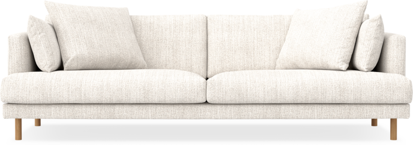 Harper - 4-sits soffa - Vit