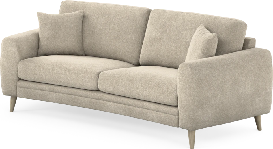 Eden - 2,5-sits soffa svängd - Beige