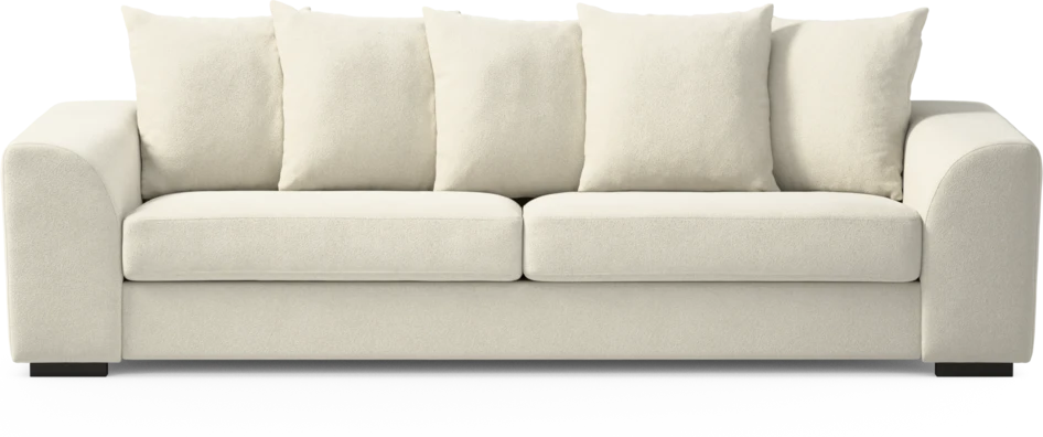 Town - 4-sits soffa - Vit